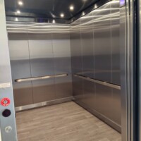 Elevator for handicap accessibility to upper floors